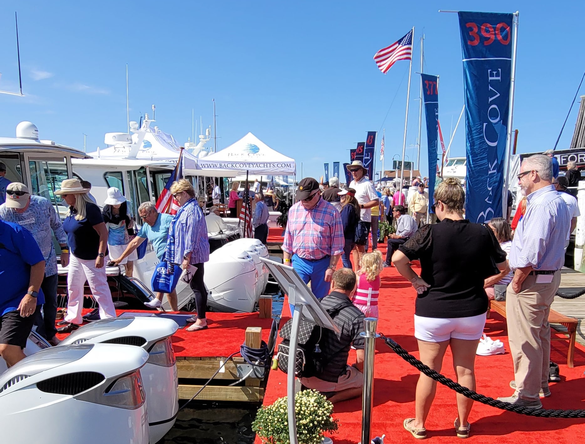 Newport Boat Show - Back Cove Yachts